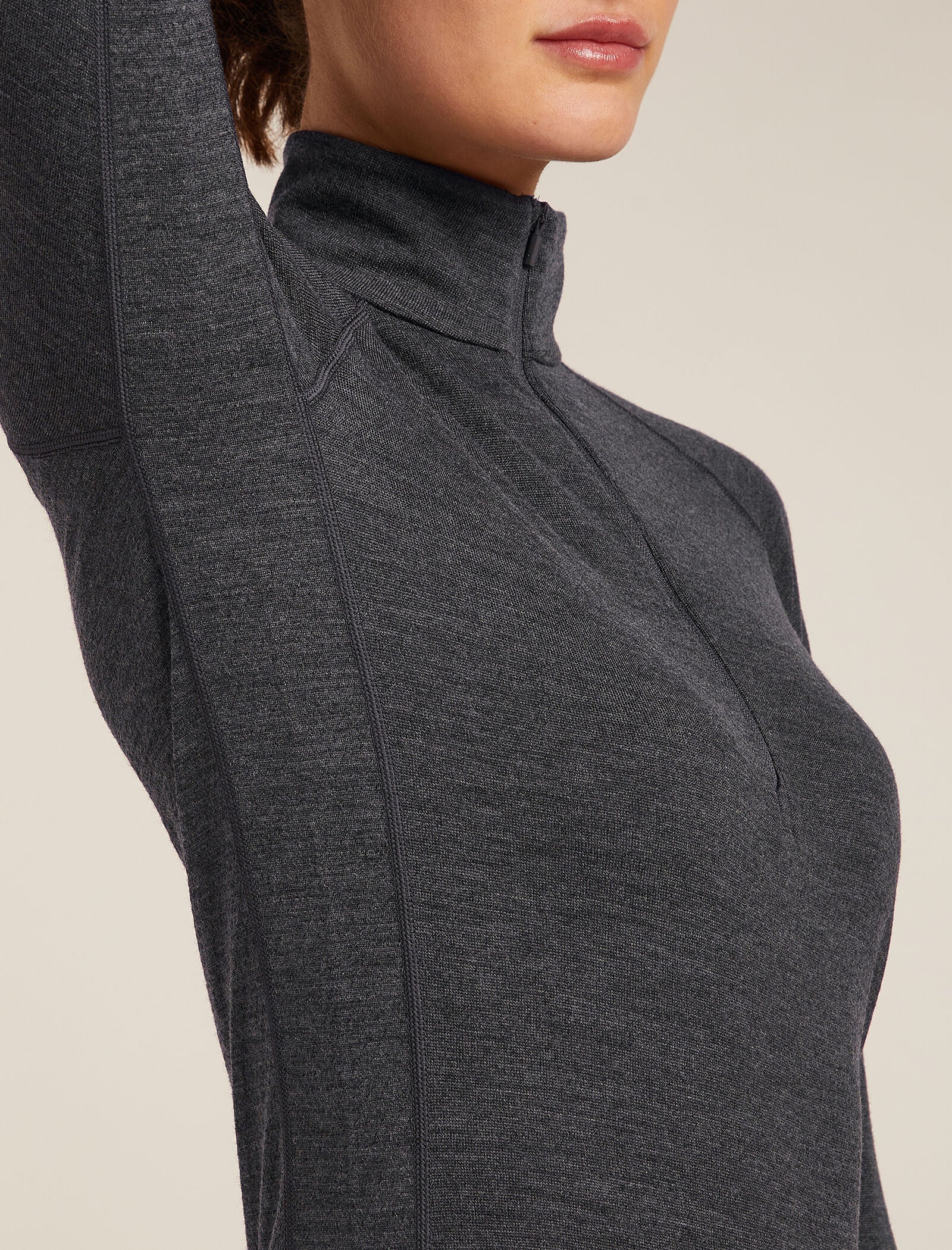 Women’s Merino 260 ZoneKnit™ long sleeve Half Zip - Image 9