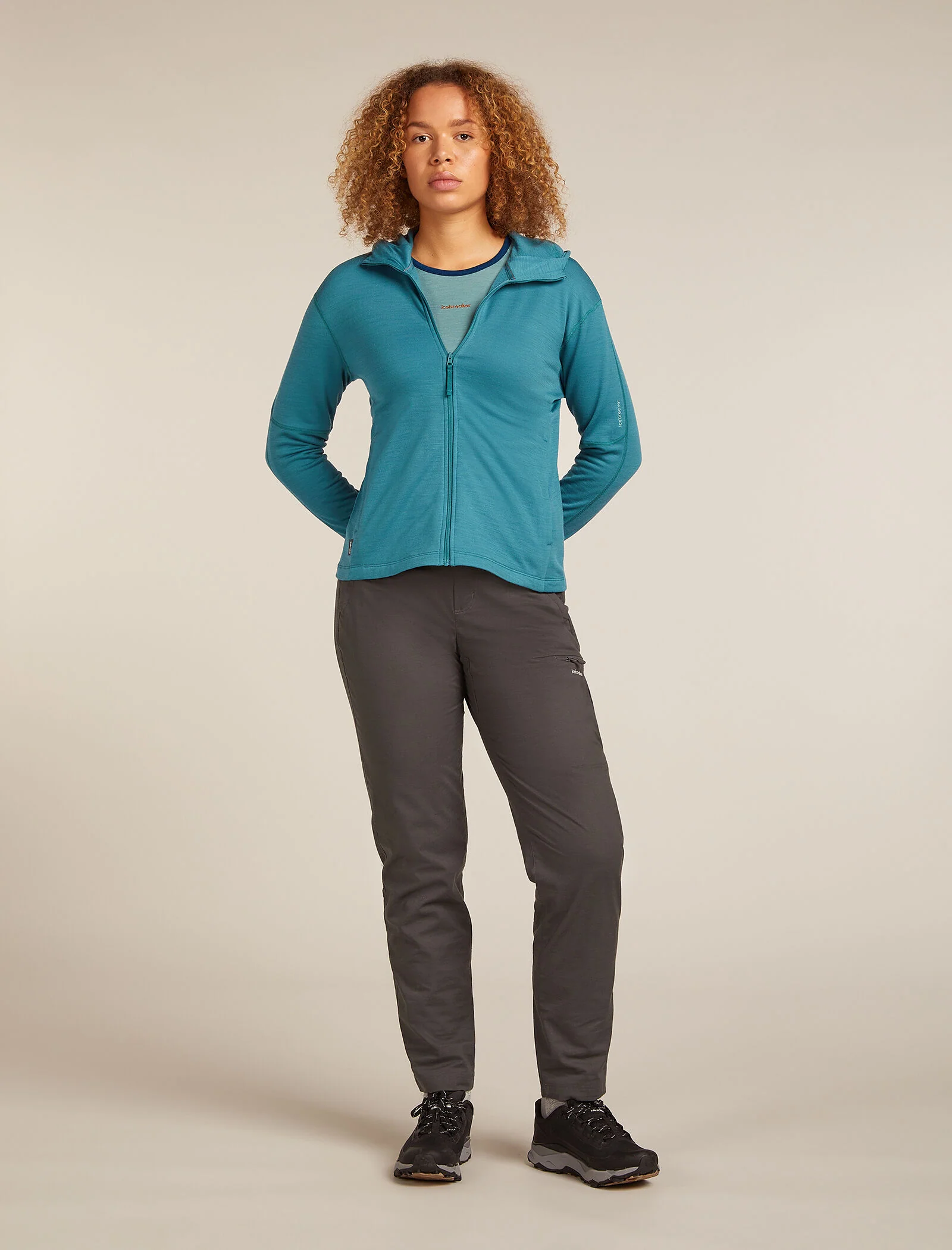 Women’s Merino 360 Realfleece™ Elemental Long Sleeve Zip Hoodie - Image 3