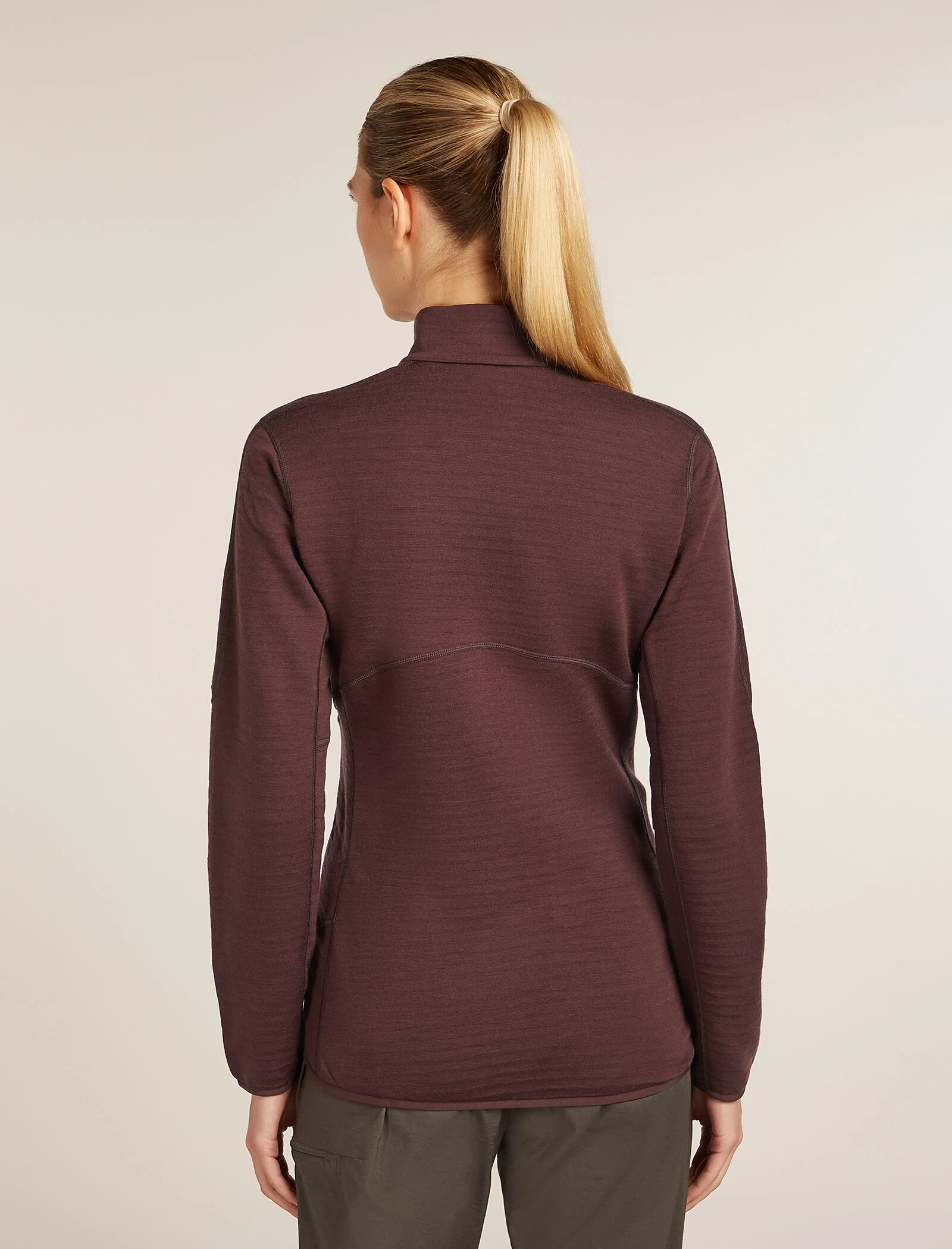 Women’s Merino 400 RealFleece™ Descender Long Sleeve Zip Jacket - Image 2