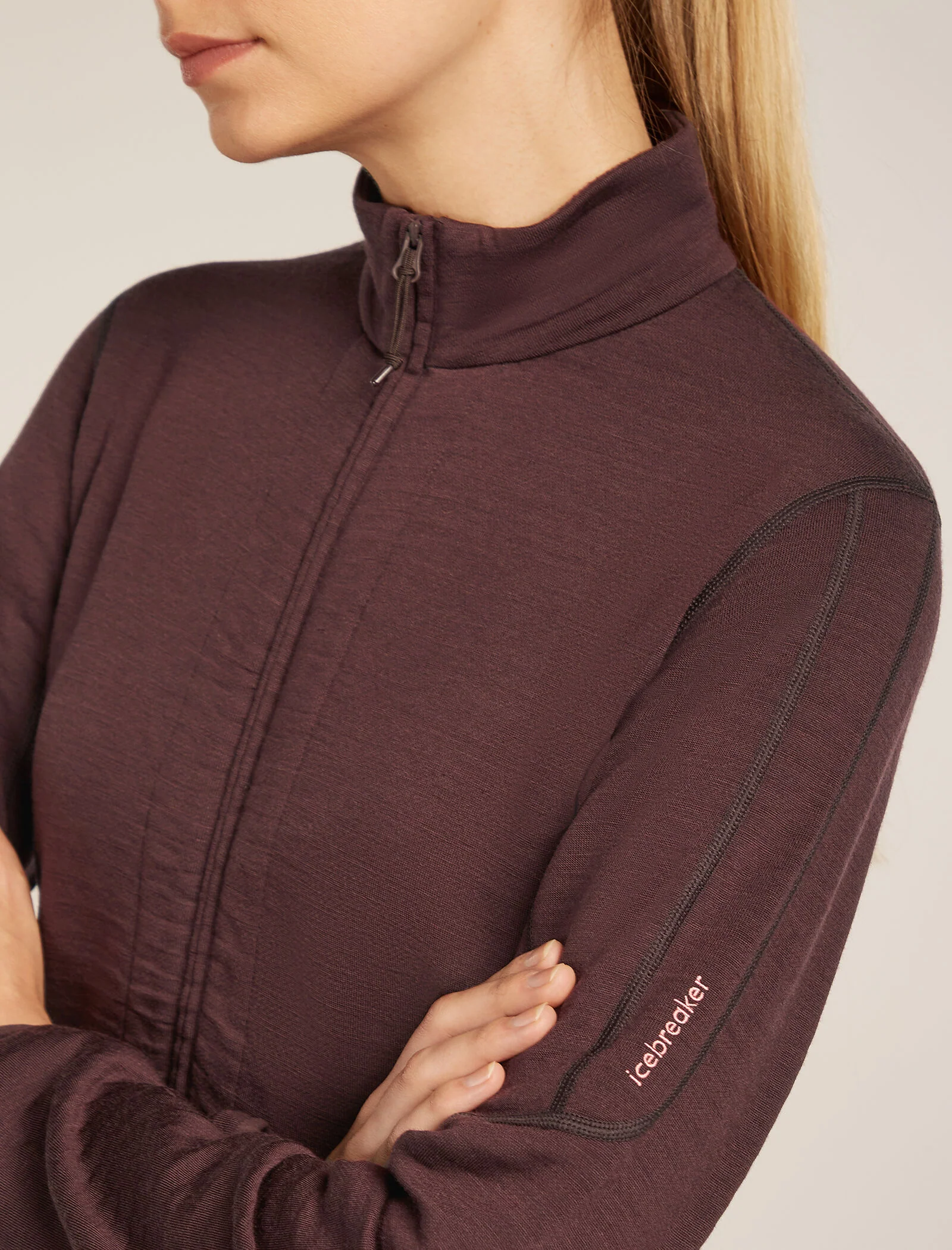 Women’s Merino 400 RealFleece™ Descender Long Sleeve Zip Jacket - Image 5