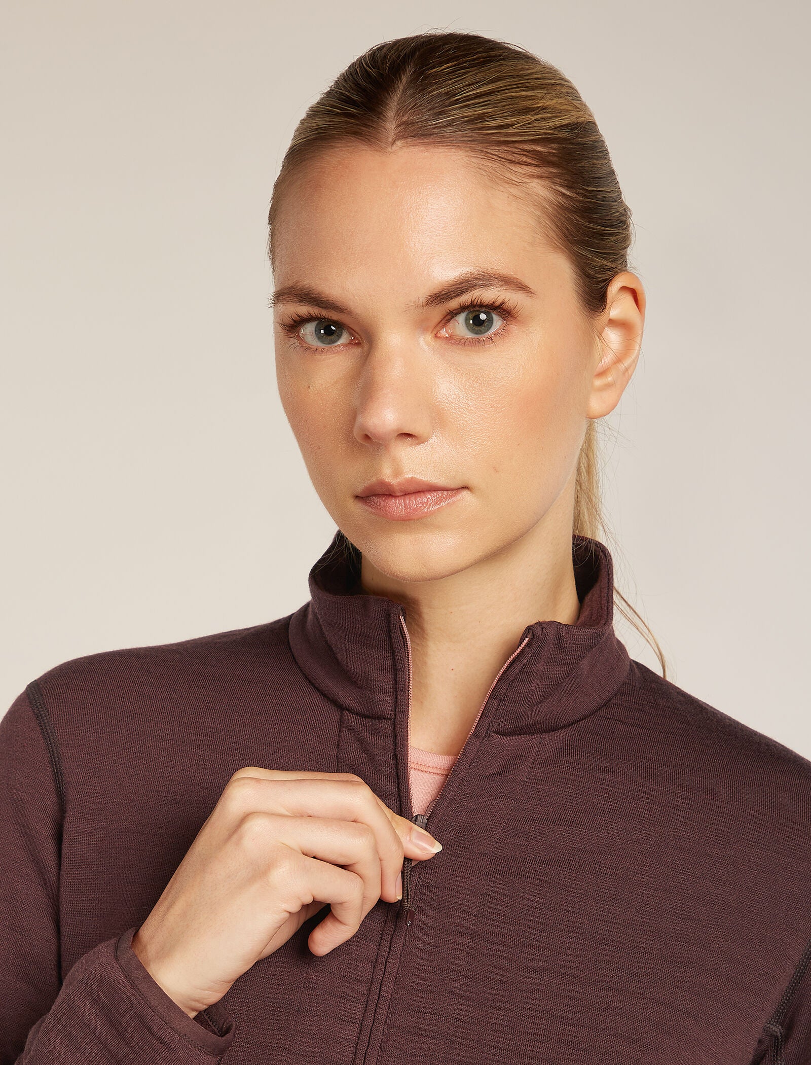 Women’s Merino 400 RealFleece™ Descender Long Sleeve Zip Jacket - Image 7