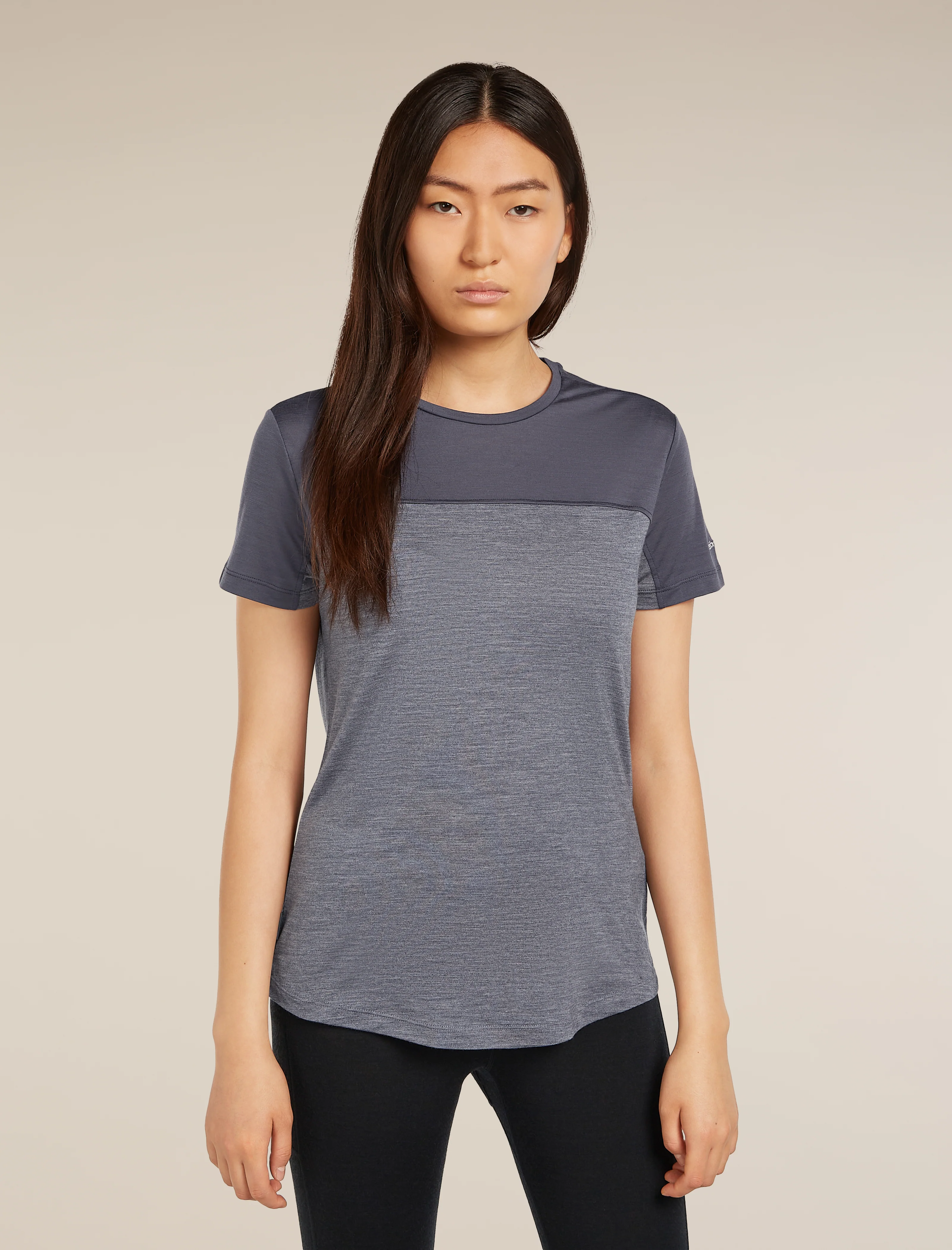 Women’s Merino Blend 125 Cool-Lite™ Sphere Short Sleeve T-Shirt Colour Block