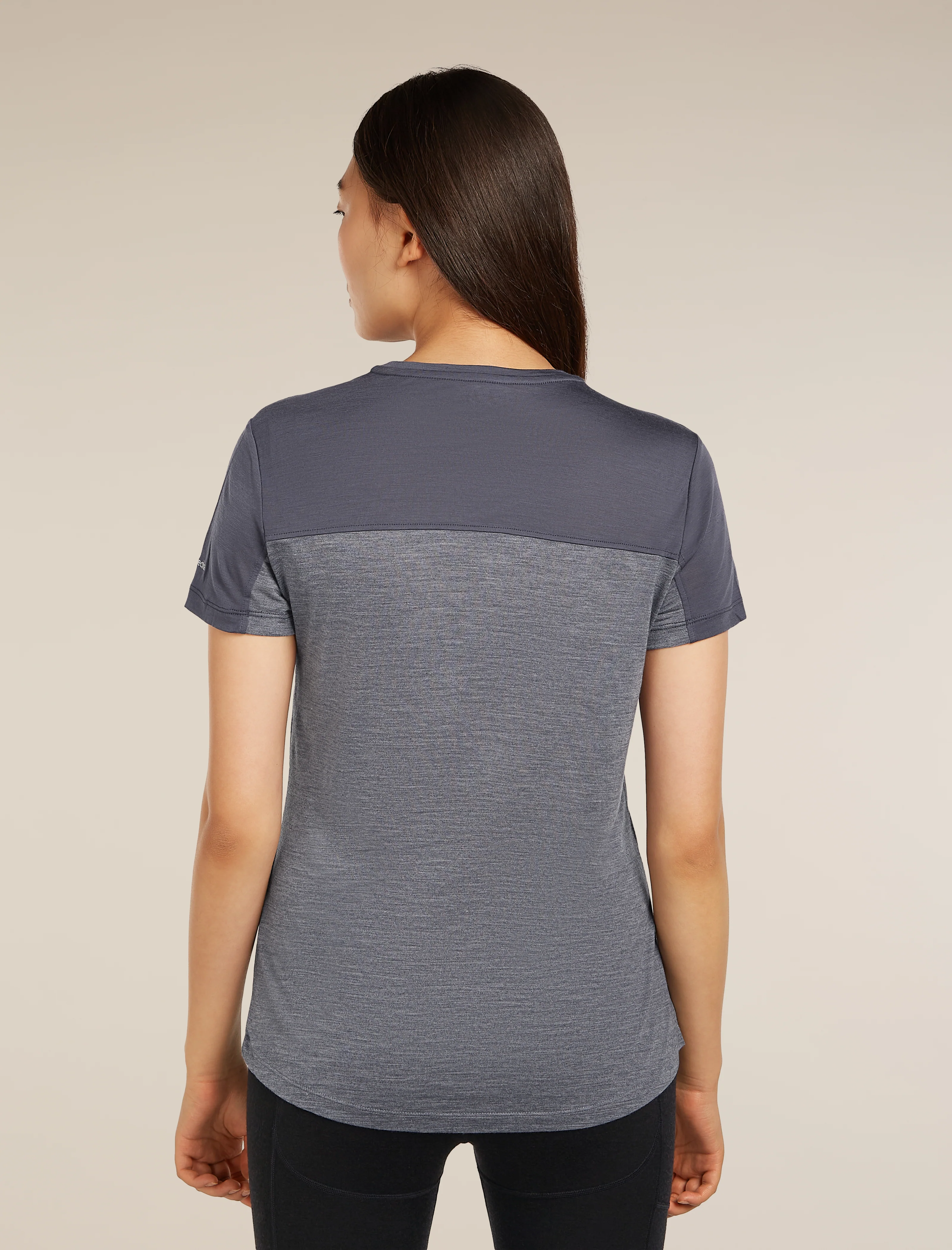 Women’s Merino Blend 125 Cool-Lite™ Sphere Short Sleeve T-Shirt Colour Block - Image 2