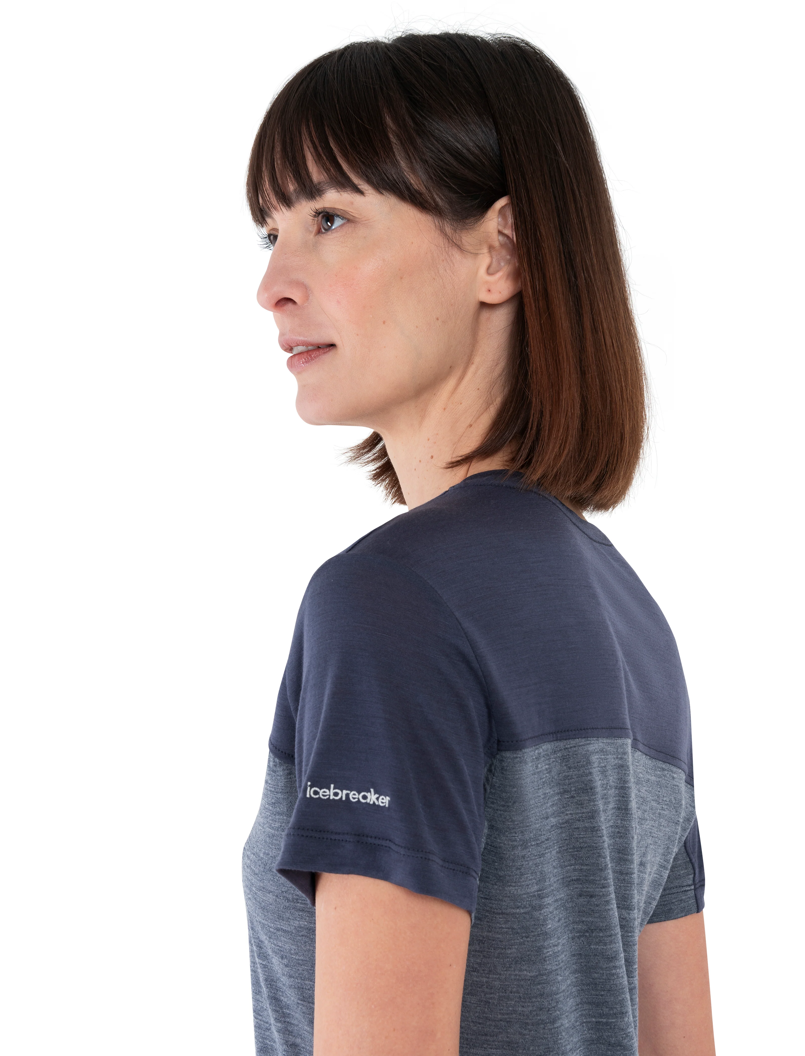 Women’s Merino Blend 125 Cool-Lite™ Sphere Short Sleeve T-Shirt Colour Block - Image 5