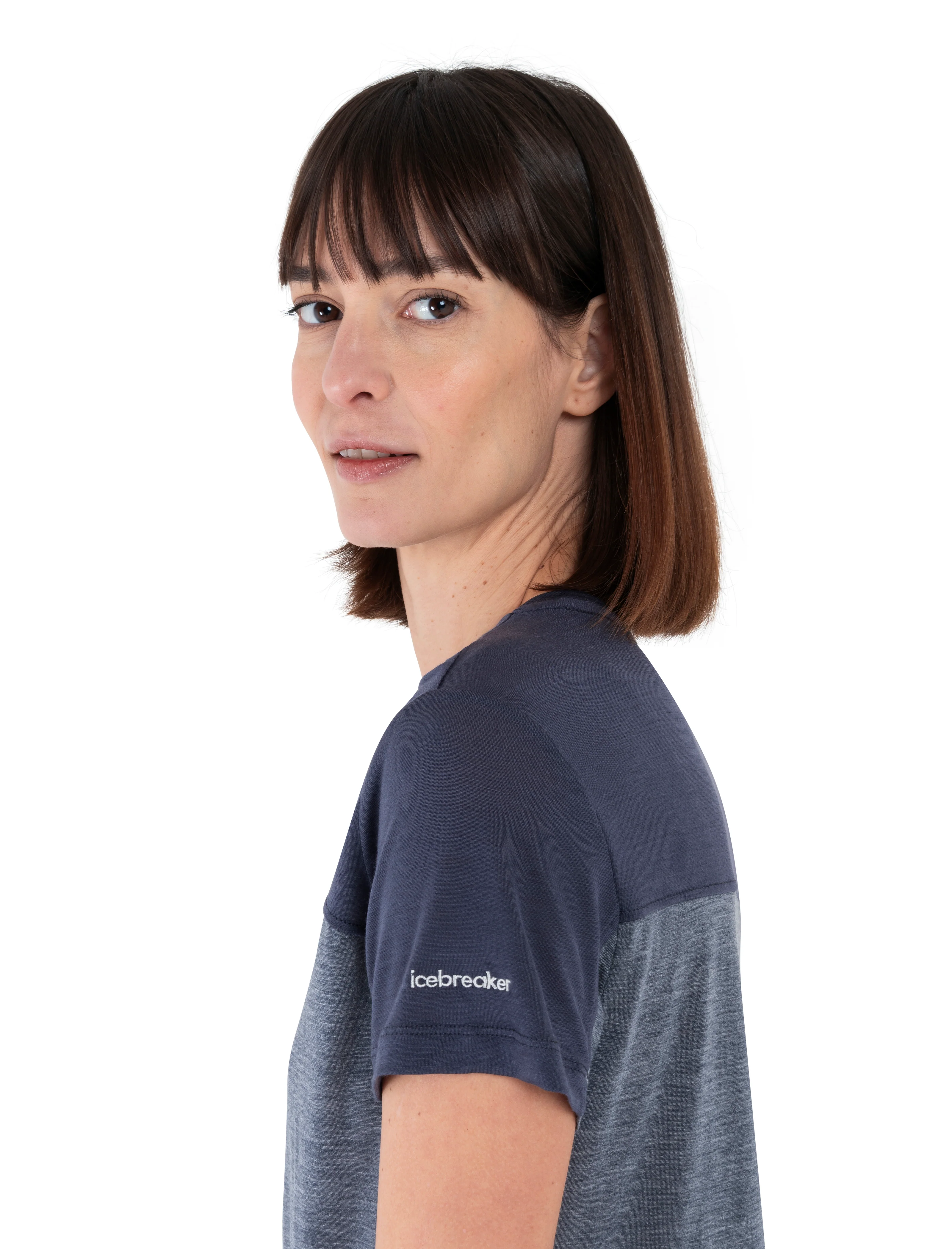 Women’s Merino Blend 125 Cool-Lite™ Sphere Short Sleeve T-Shirt Colour Block - Image 6