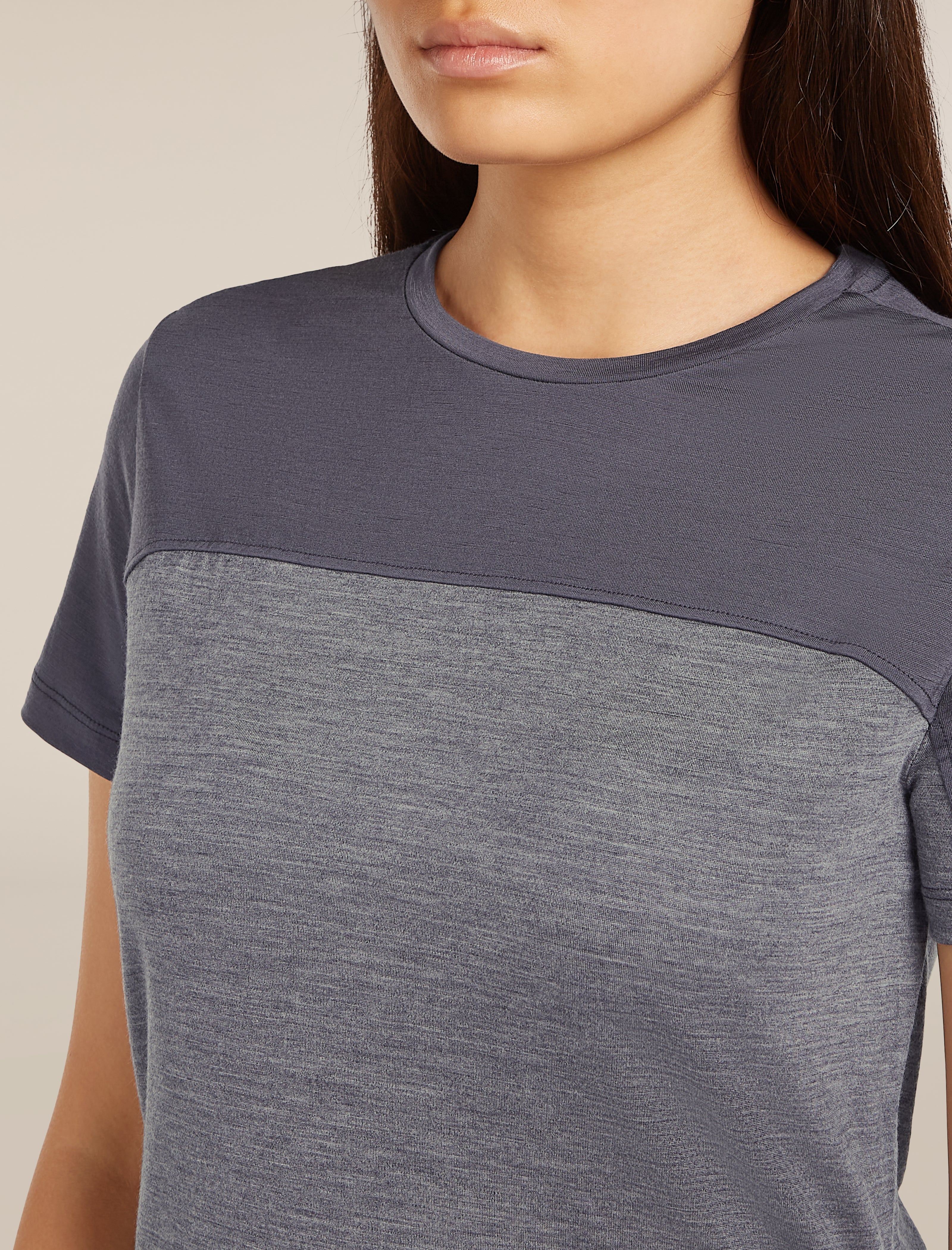 Women’s Merino Blend 125 Cool-Lite™ Sphere Short Sleeve T-Shirt Colour Block - Image 8