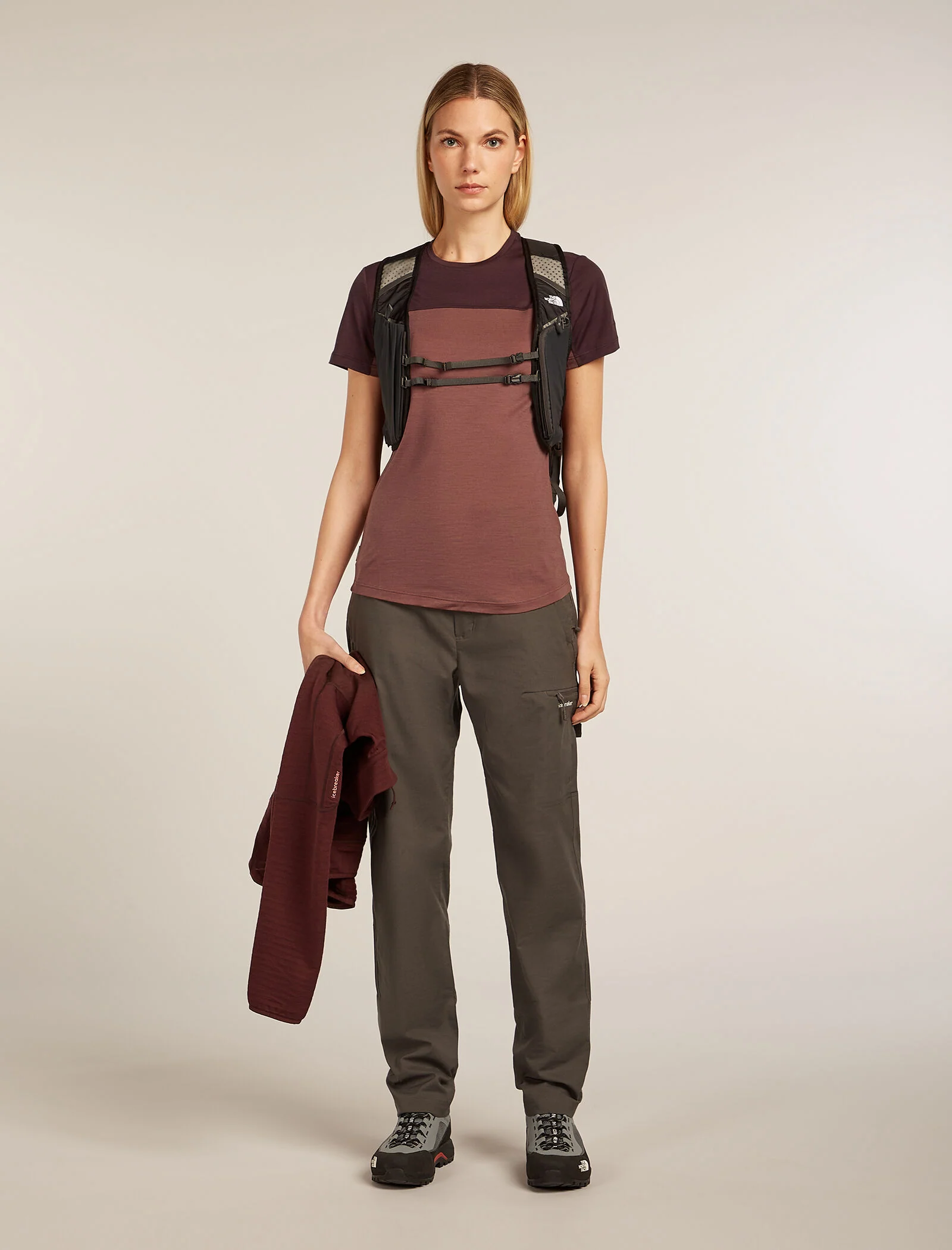 Women’s Merino Blend 125 Cool-Lite™ Sphere Short Sleeve T-Shirt Colour Block - Image 4