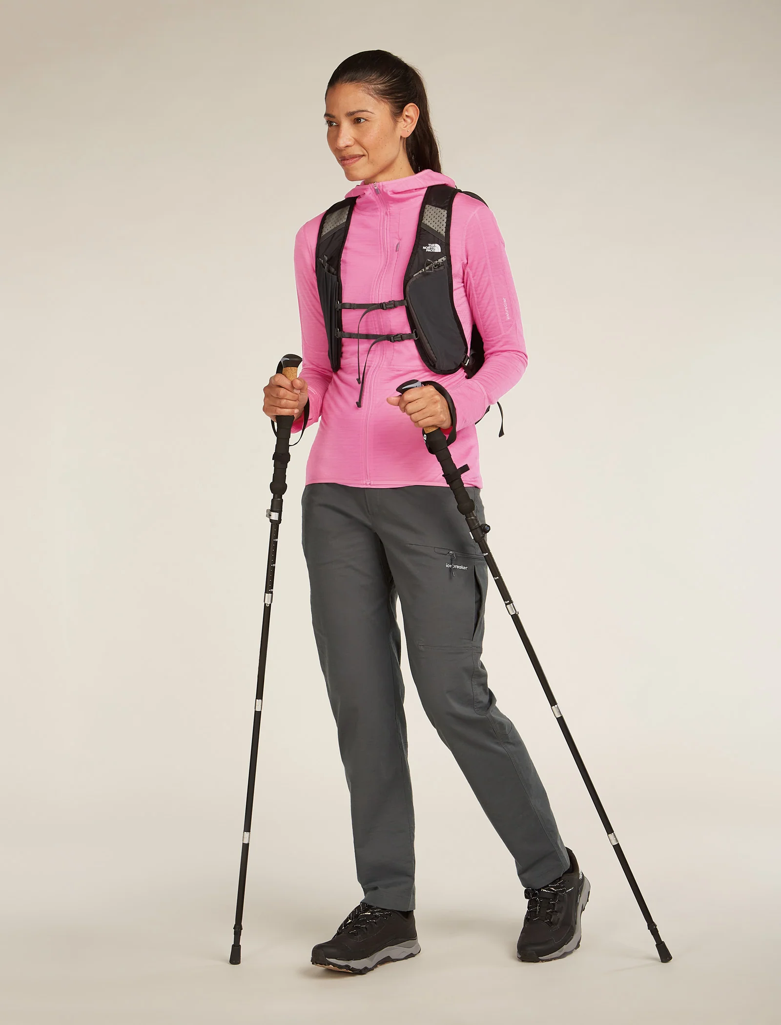 Women’s Merino Blend 200 Realfleece™ Descender Long Sleeve Zip Hoodie - Image 4