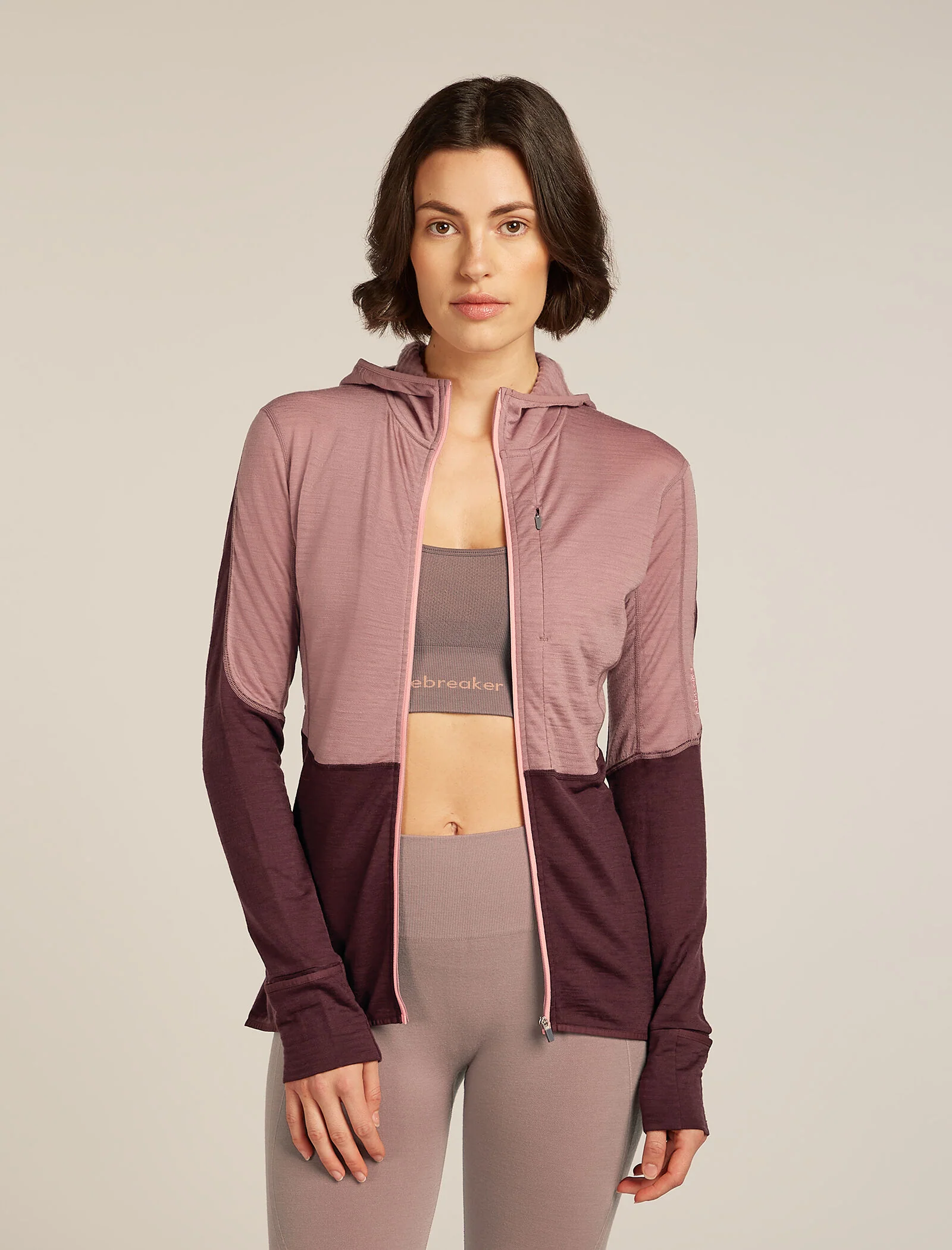 Women’s Merino Blend 200 Realfleece™ Descender Long Sleeve Zip Hoodie
