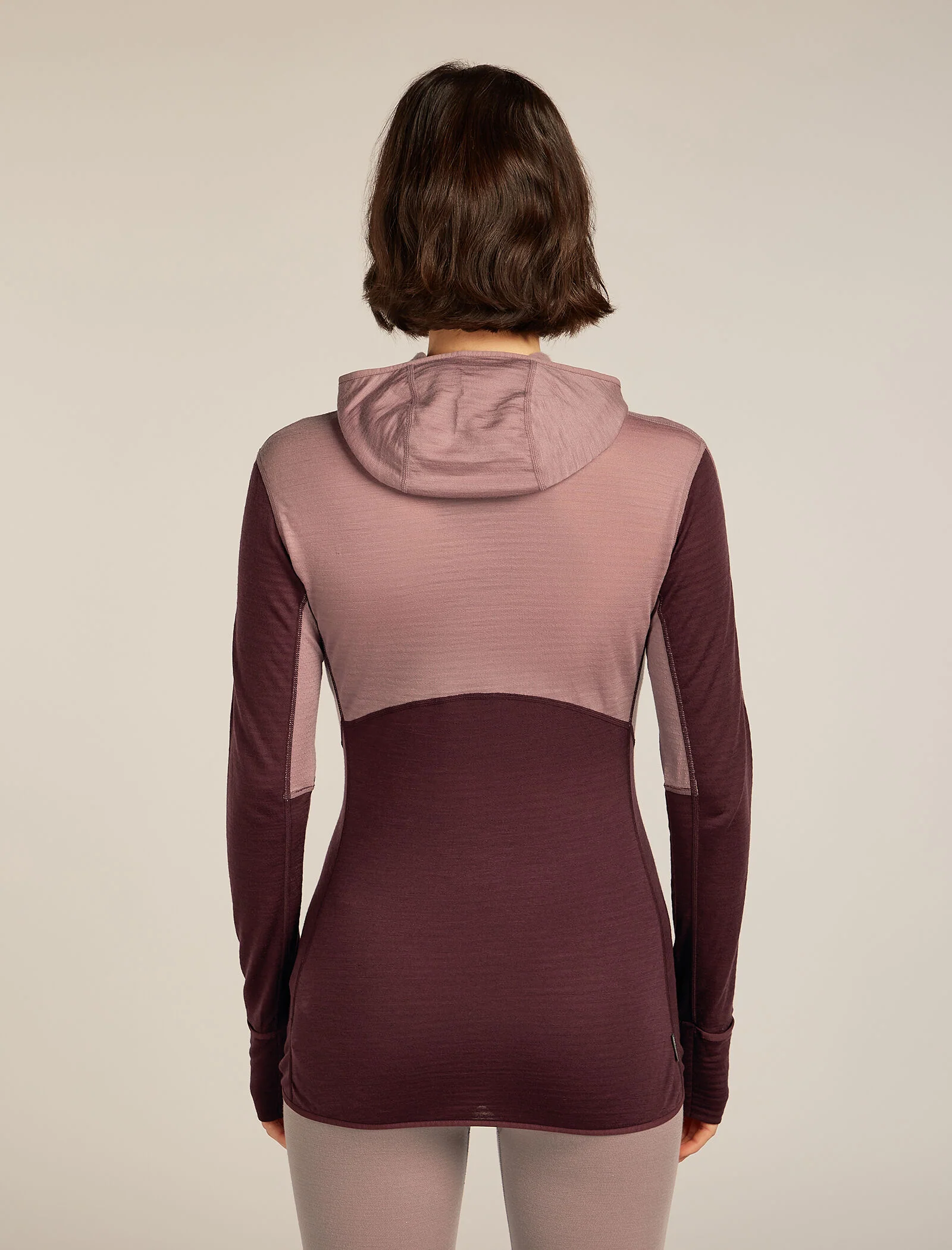 Women’s Merino Blend 200 Realfleece™ Descender Long Sleeve Zip Hoodie - Image 2