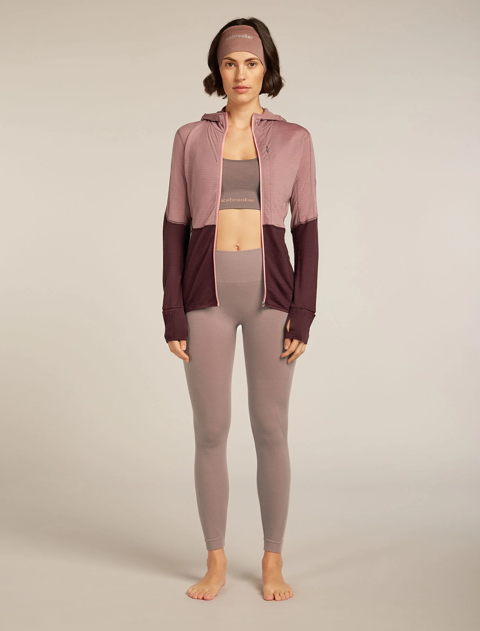 Women’s Merino Blend 200 Realfleece™ Descender Long Sleeve Zip Hoodie - Image 4
