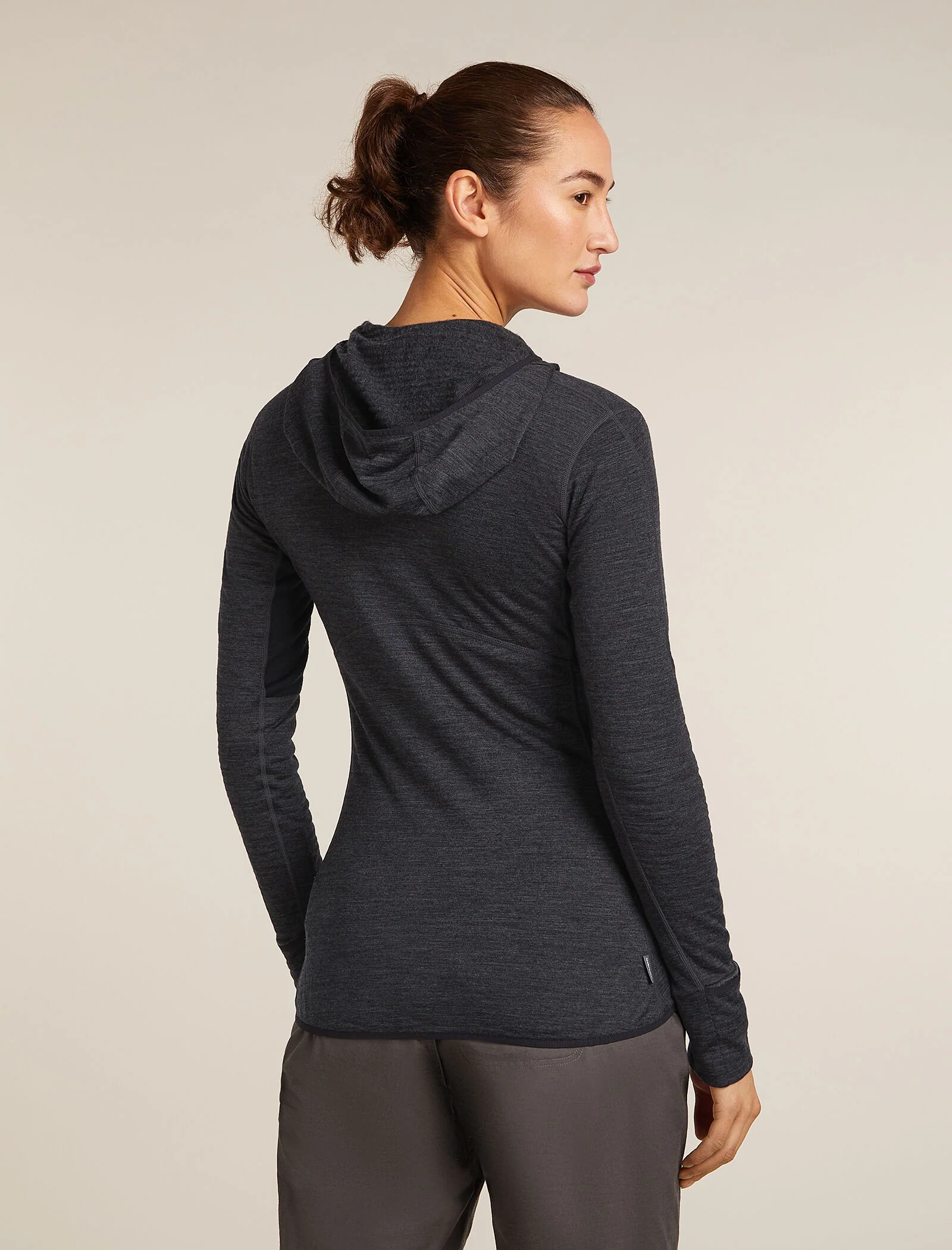 Women’s Merino Blend 200 Realfleece™ Descender Long Sleeve Zip Hoodie - Image 2