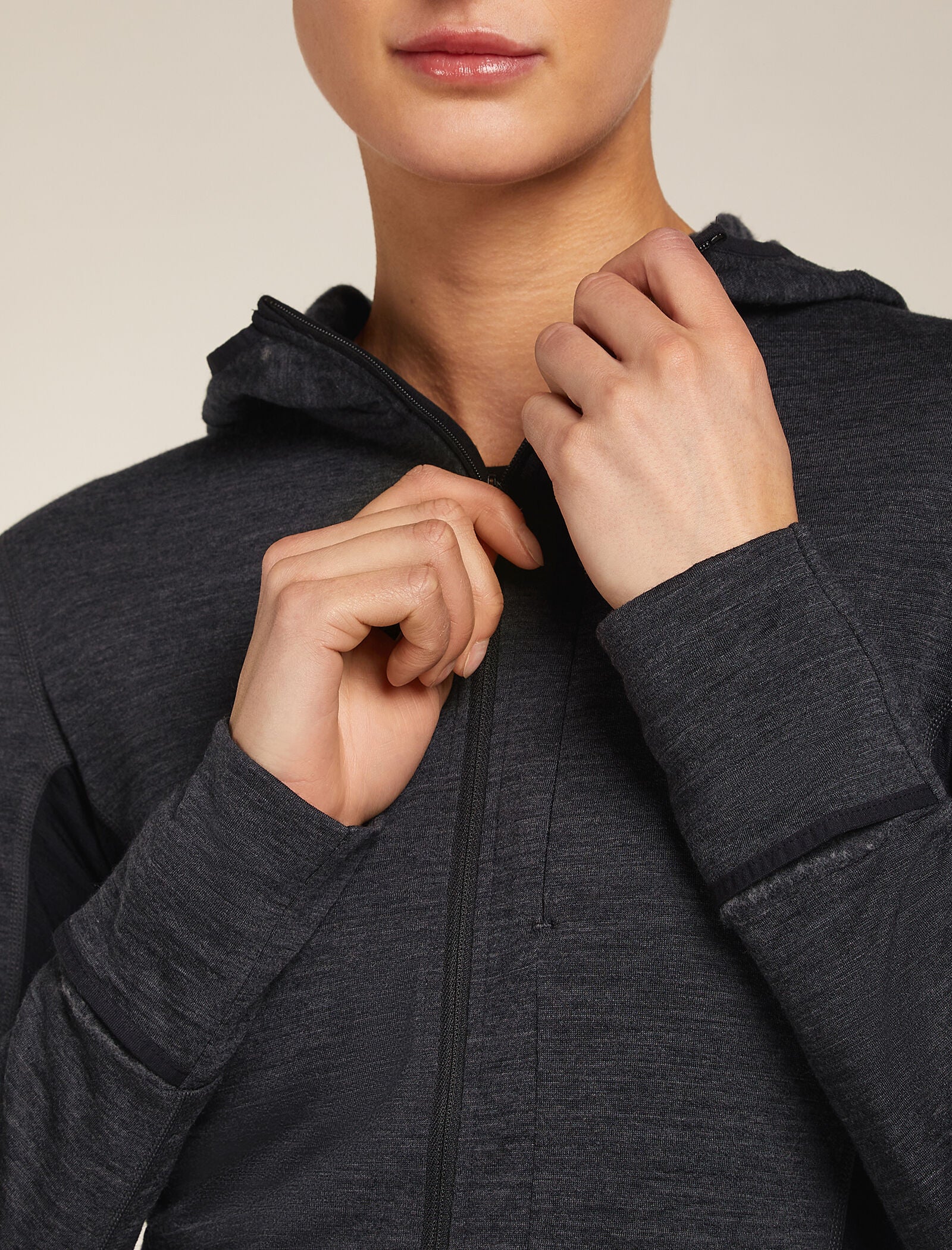 Women’s Merino Blend 200 Realfleece™ Descender Long Sleeve Zip Hoodie - Image 7