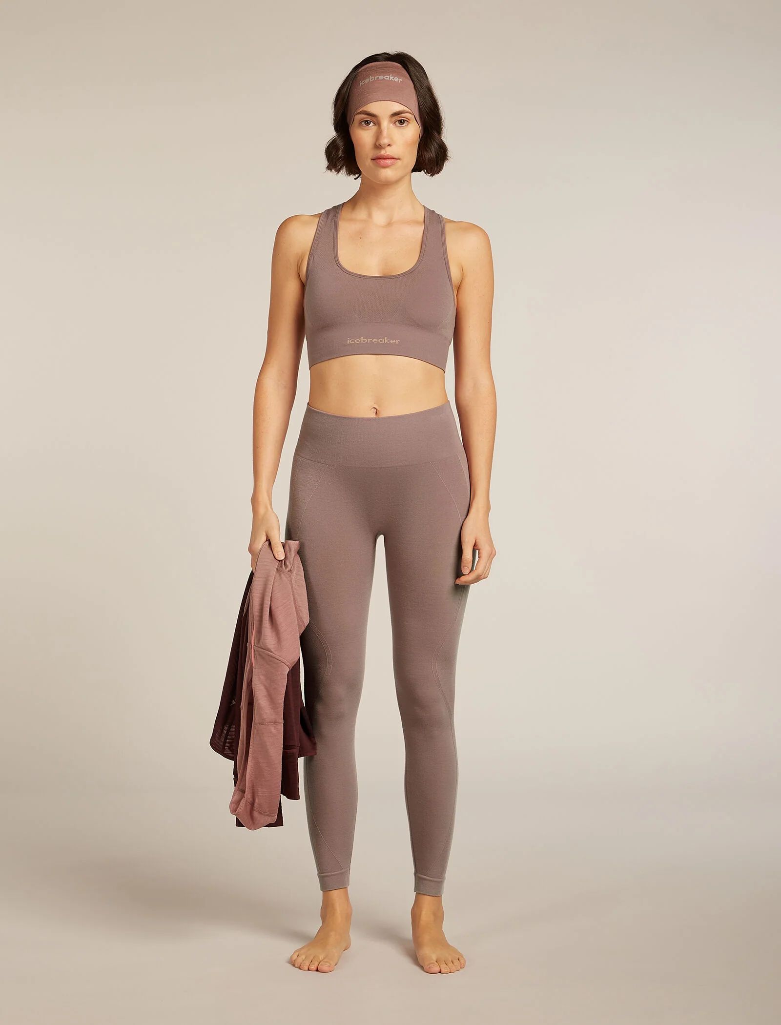 Women’s Merino Blend 260 ZoneKnit™ Seamless 25" Tights - Image 4