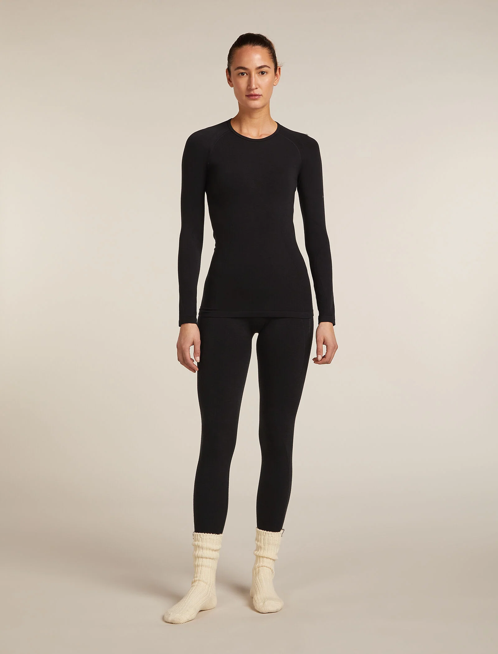Women’s Merino Blend 260 ZoneKnit™ Seamless Long Sleeve Crew Thermal Top - Image 10