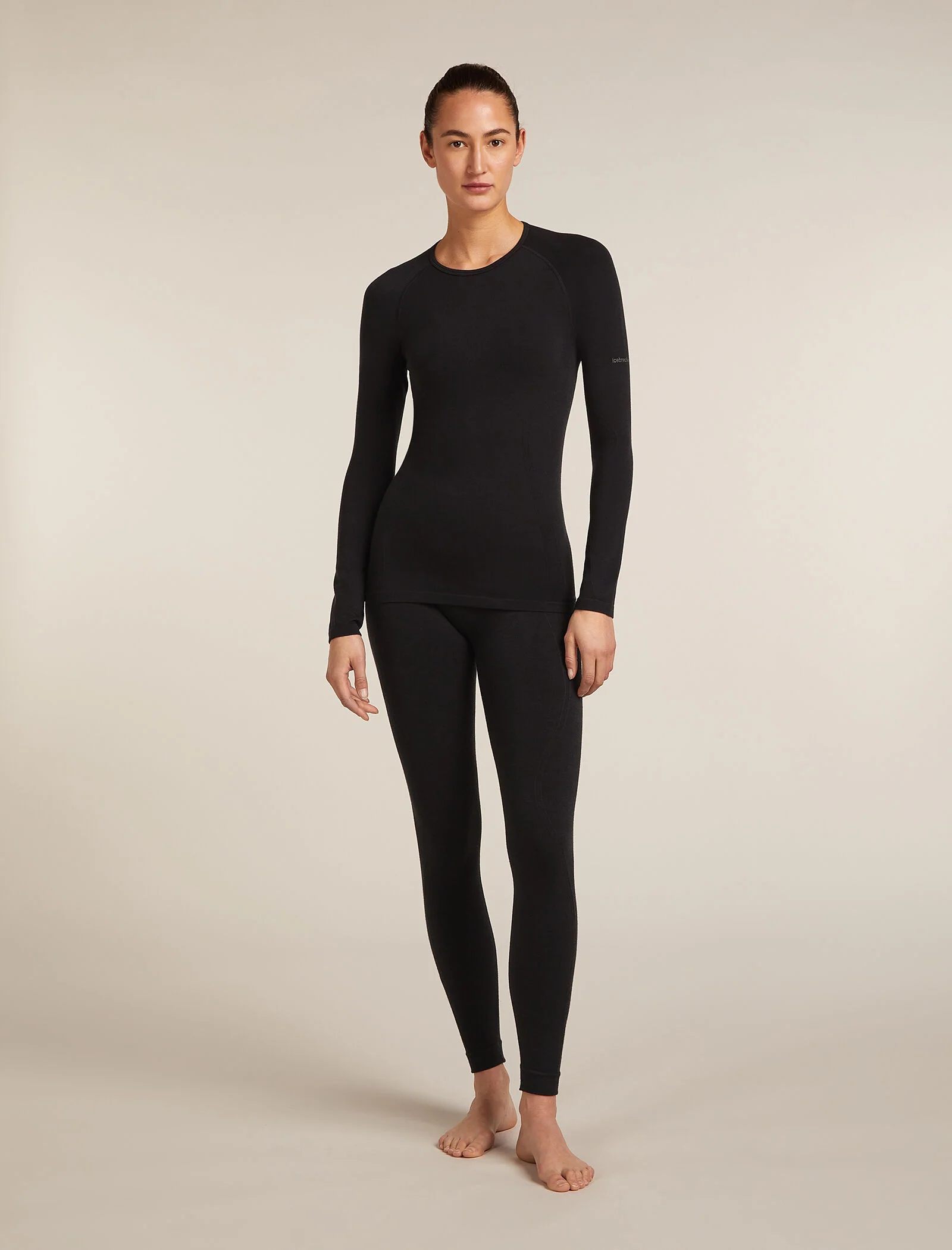 Women’s Merino Blend 260 ZoneKnit™ Seamless Long Sleeve Crew Thermal Top - Image 3