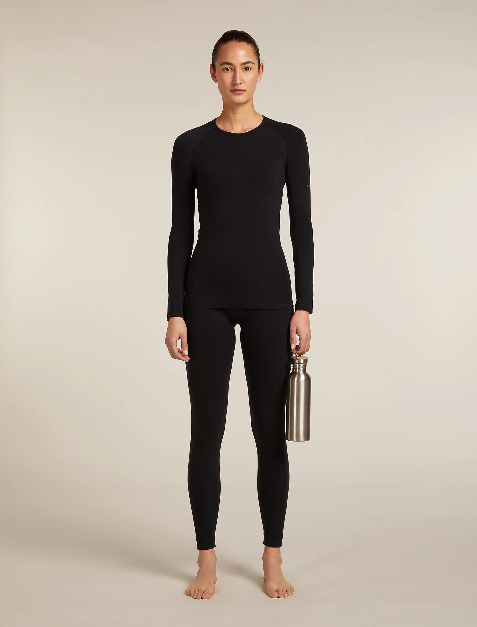 Women’s Merino Blend 260 ZoneKnit™ Seamless Long Sleeve Crew Thermal Top - Image 4