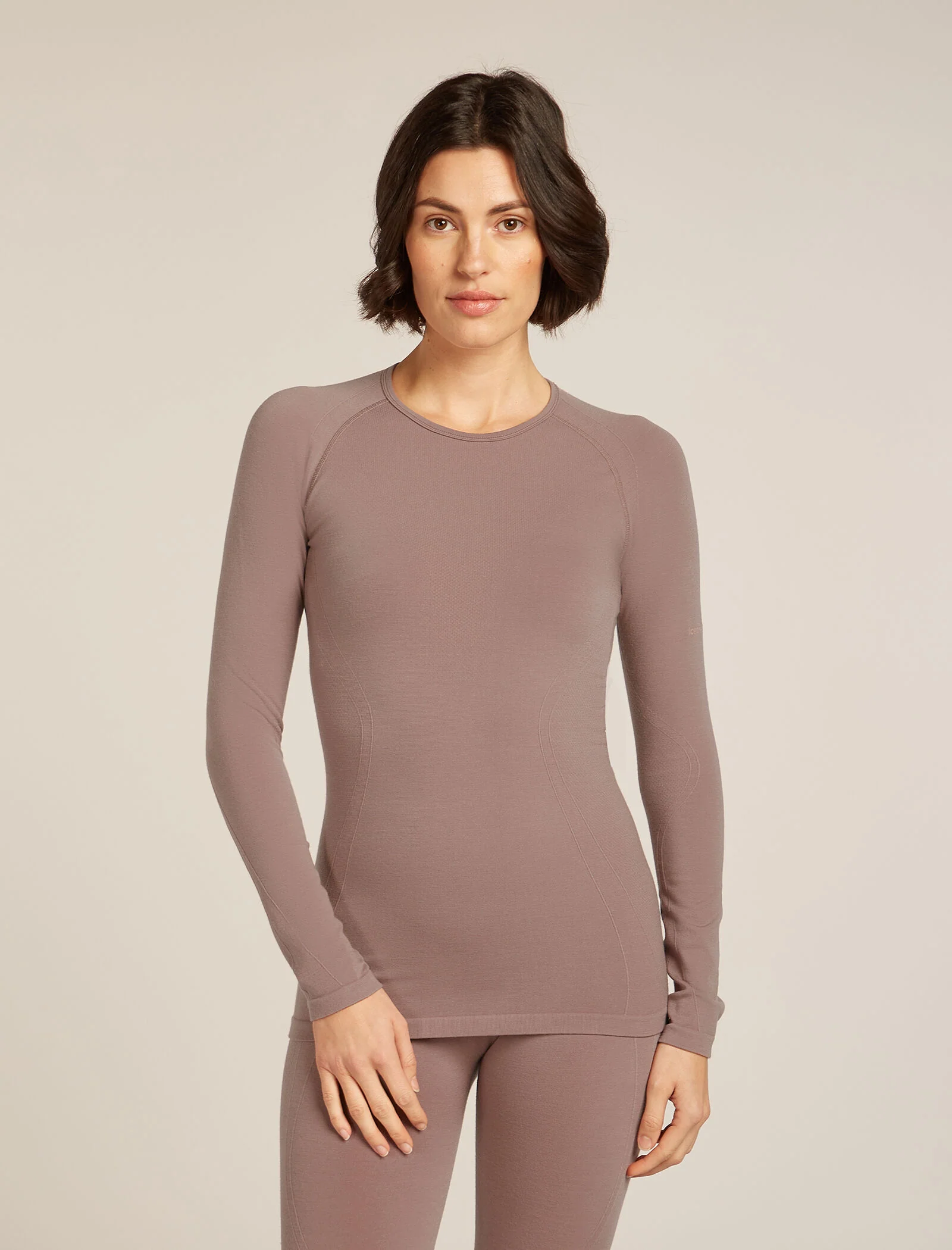 Women’s Merino Blend 260 ZoneKnit™ Seamless Long Sleeve Crew Thermal Top
