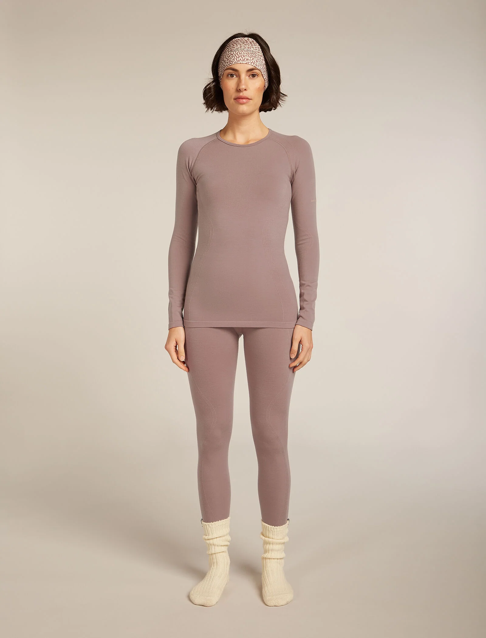 Women’s Merino Blend 260 ZoneKnit™ Seamless Long Sleeve Crew Thermal Top - Image 10