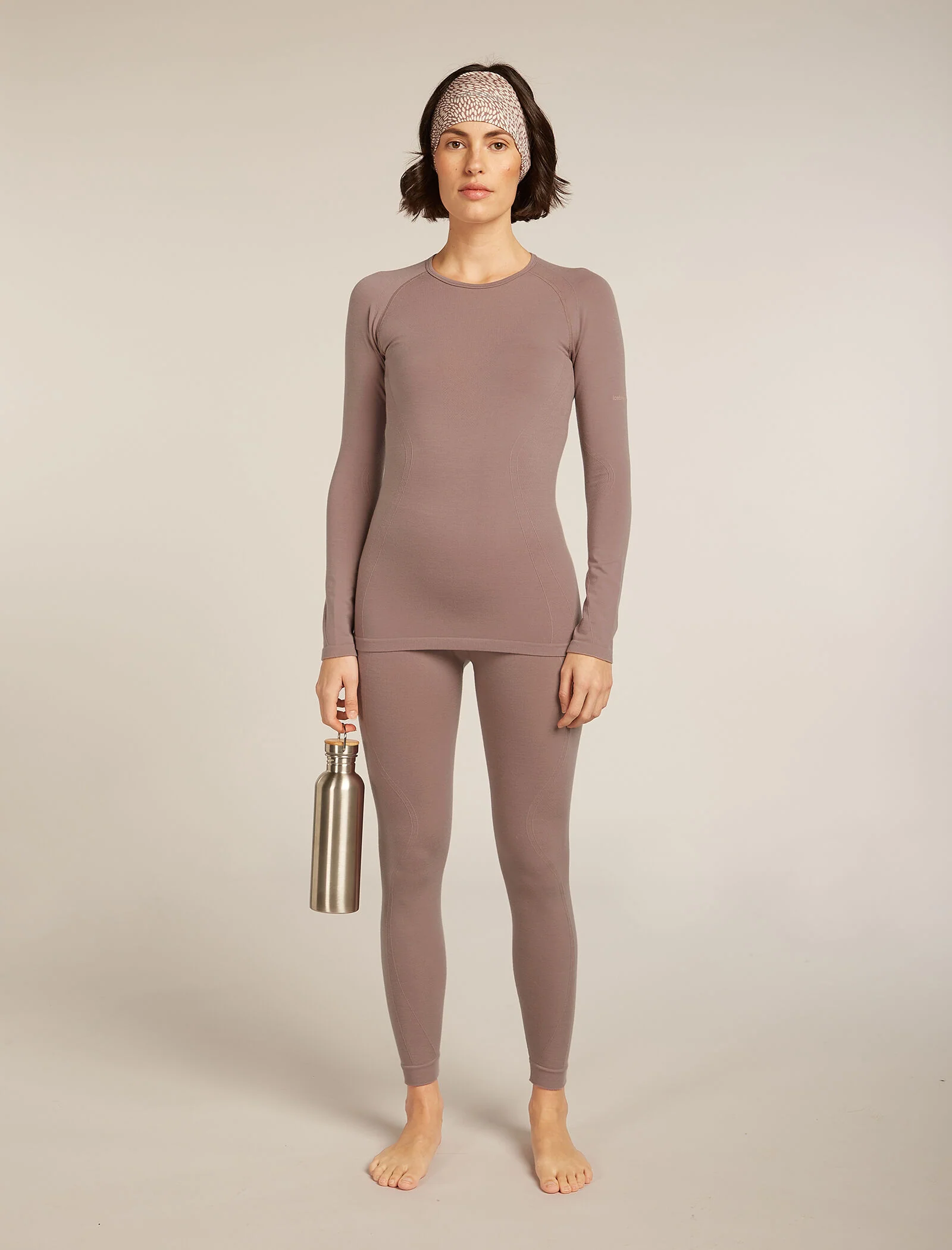 Women’s Merino Blend 260 ZoneKnit™ Seamless Long Sleeve Crew Thermal Top - Image 4