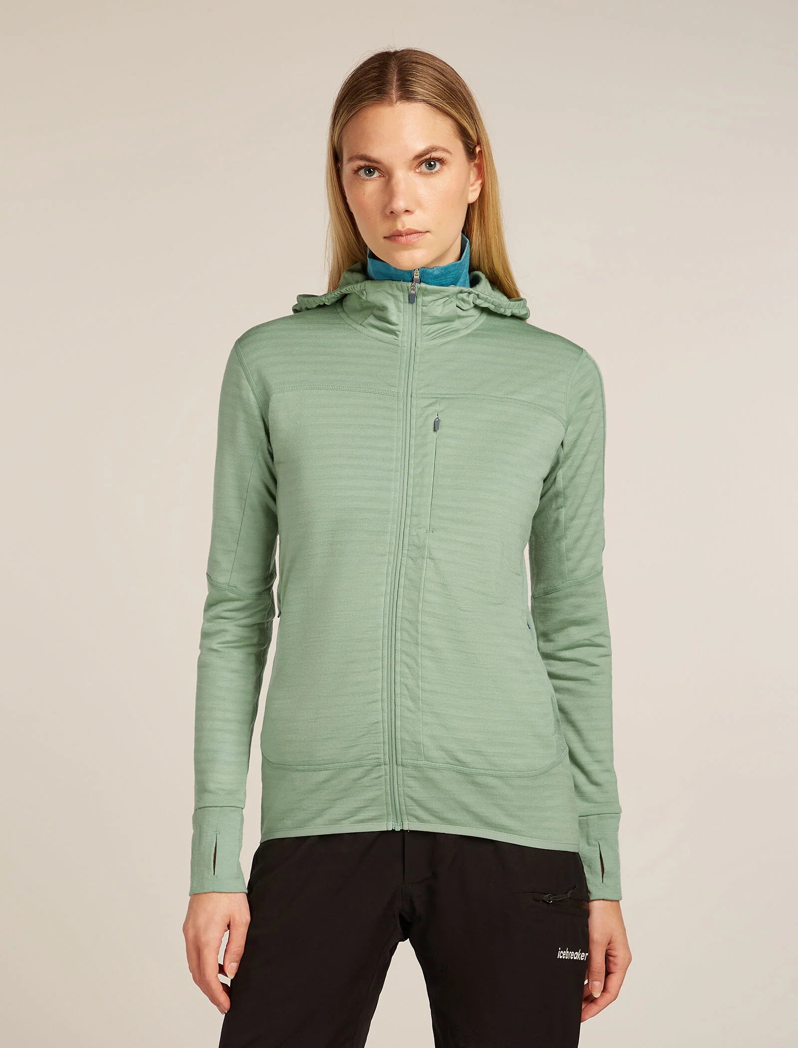 Women’s Merino Blend 300 RealFleece™ Descender Long Sleeve Zip Hoodie