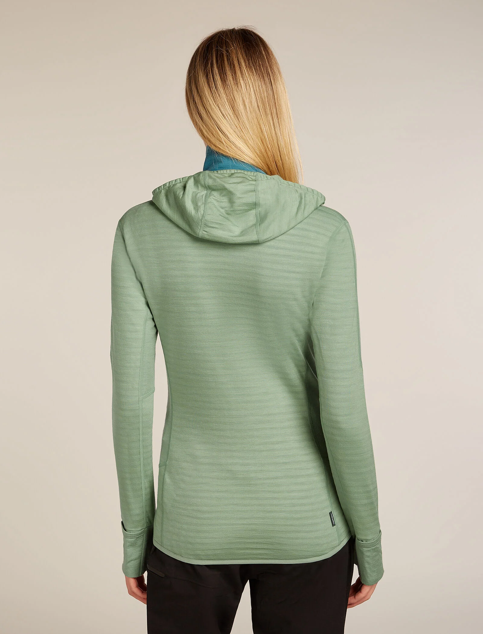 Women’s Merino Blend 300 RealFleece™ Descender Long Sleeve Zip Hoodie - Image 2