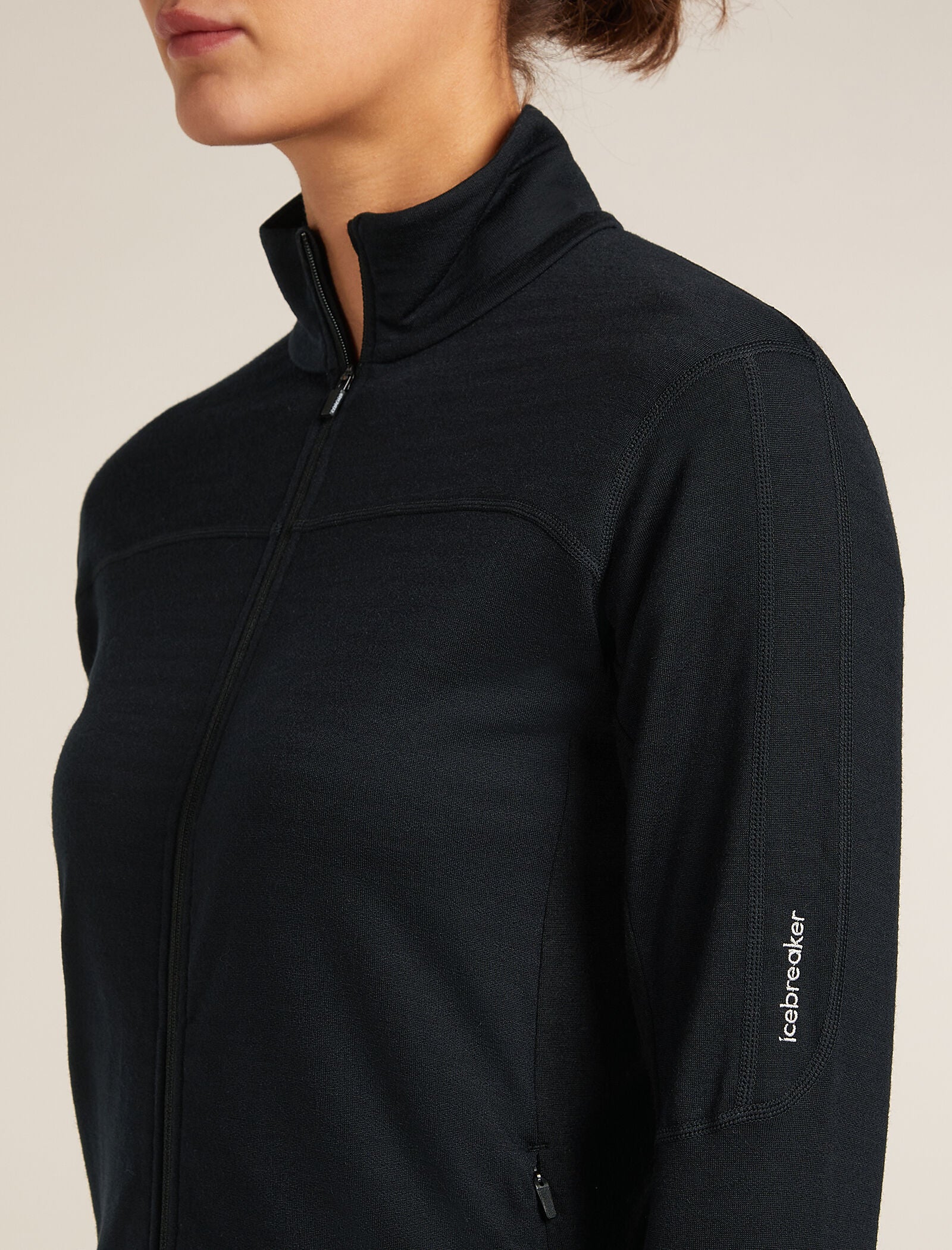 Women’s Merino Blend 300 RealFleece™ Descender Long Sleeve Zip Jacket - Image 5