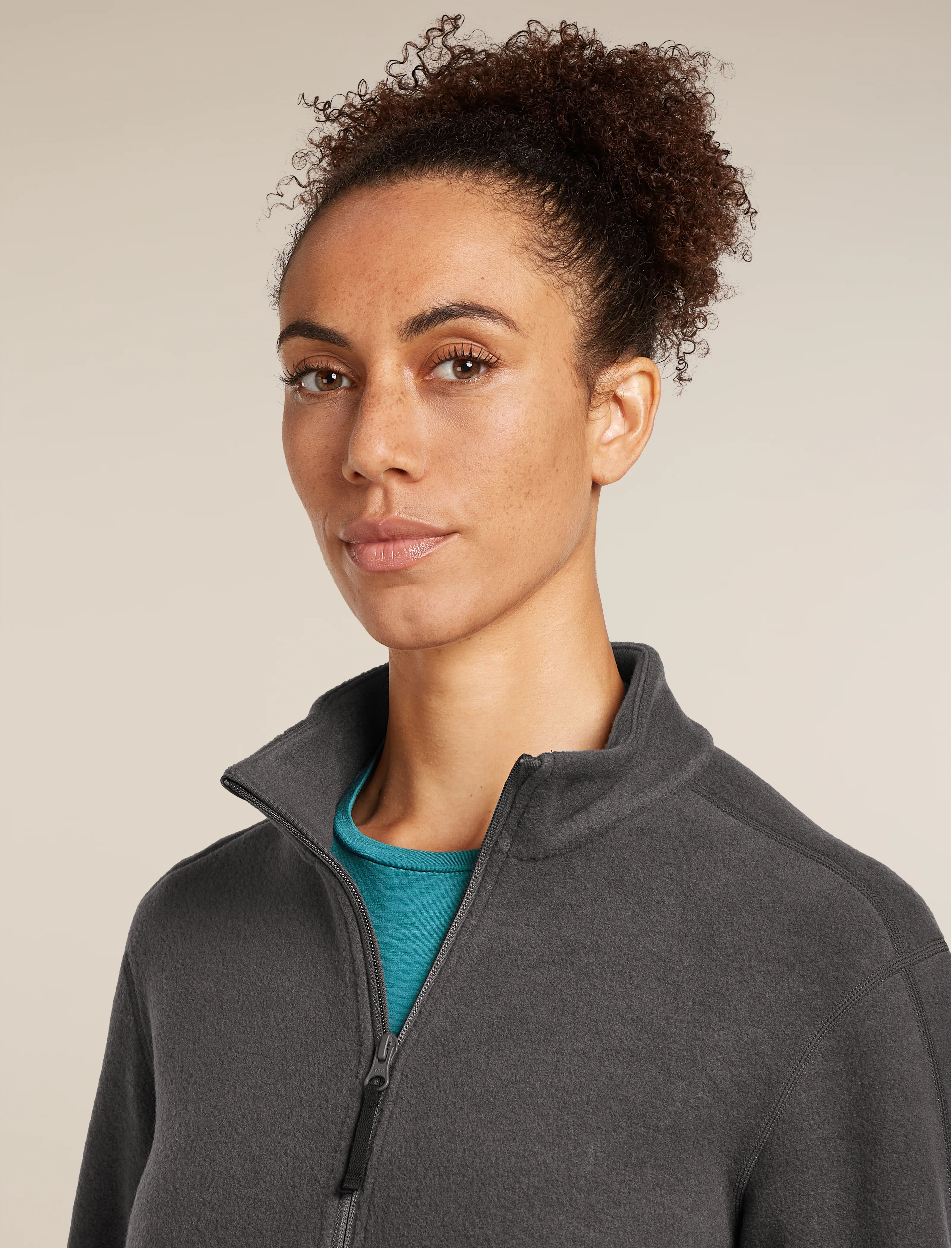 Women’s Merino Blend 800 RealFleece™ Classic Pile Long Sleeve Zip Jacket - Image 5