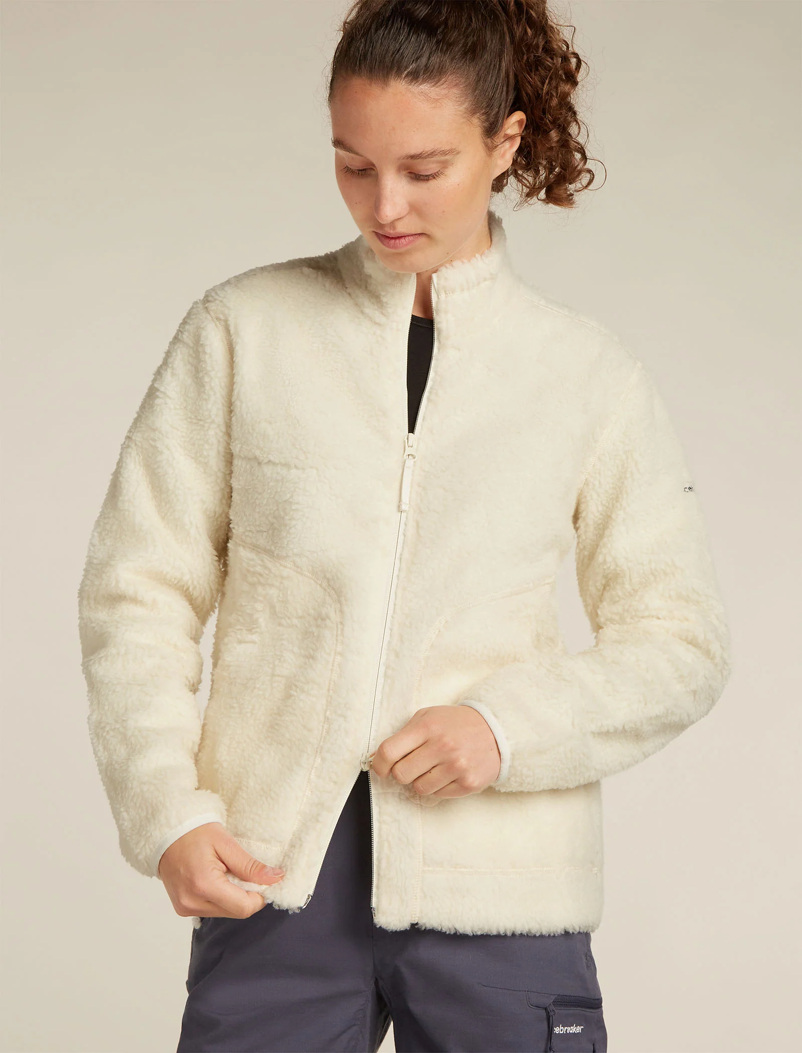 Women’s Merino Blend 960 RealFleece™ High Pile Long Sleeve Zip Jacket - Image 7