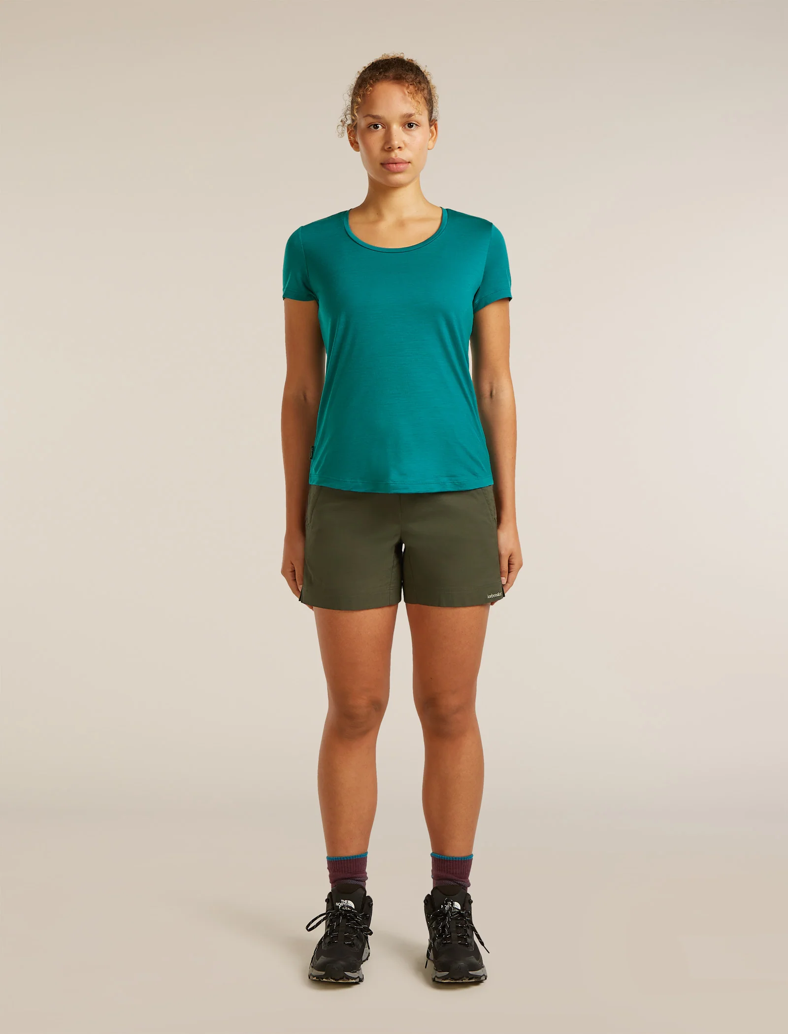 Women’s Merino Blend Elevation Stretch 5" Shorts - Image 3