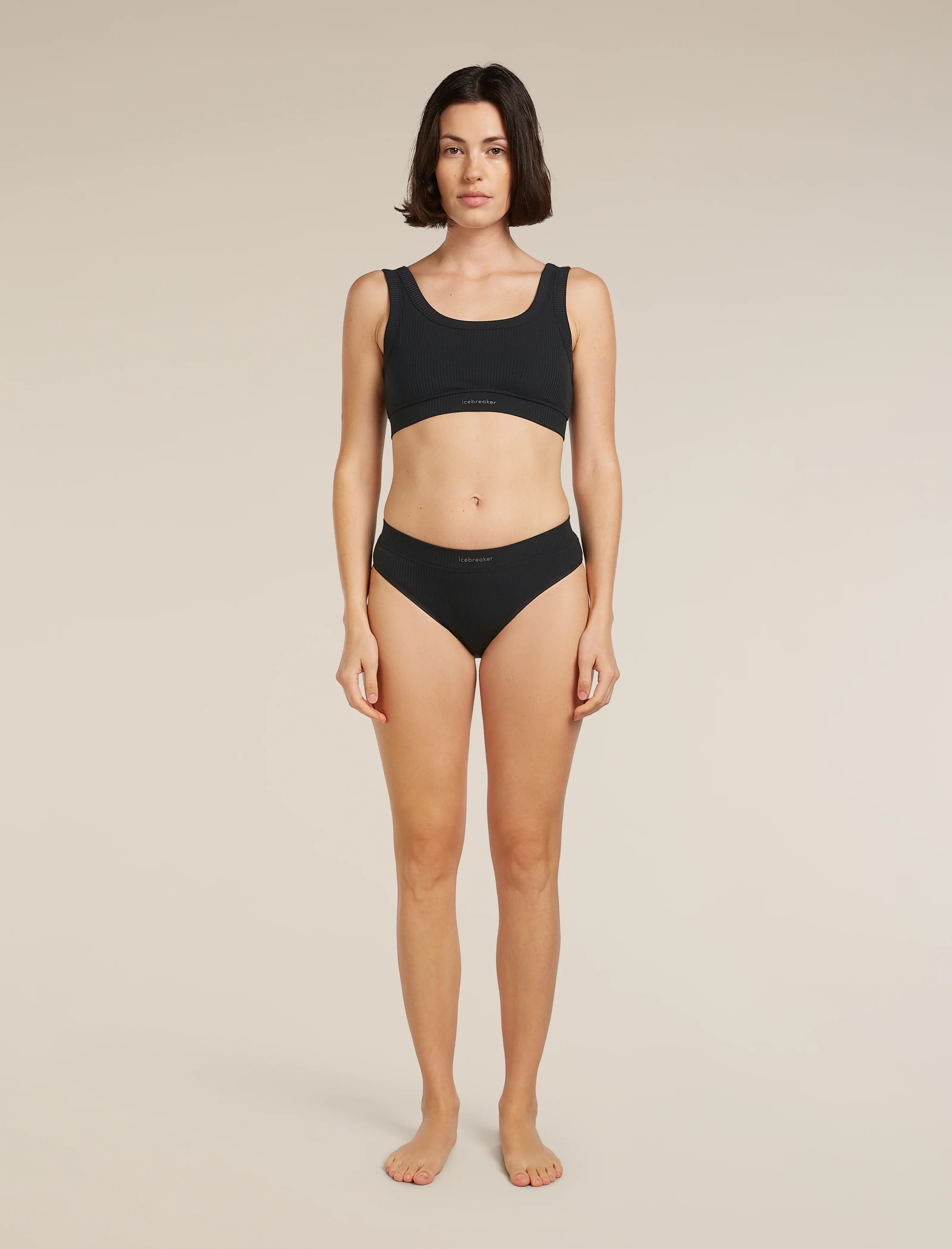 Women’s Merino Blend Rib Lotus Hipster - Image 3