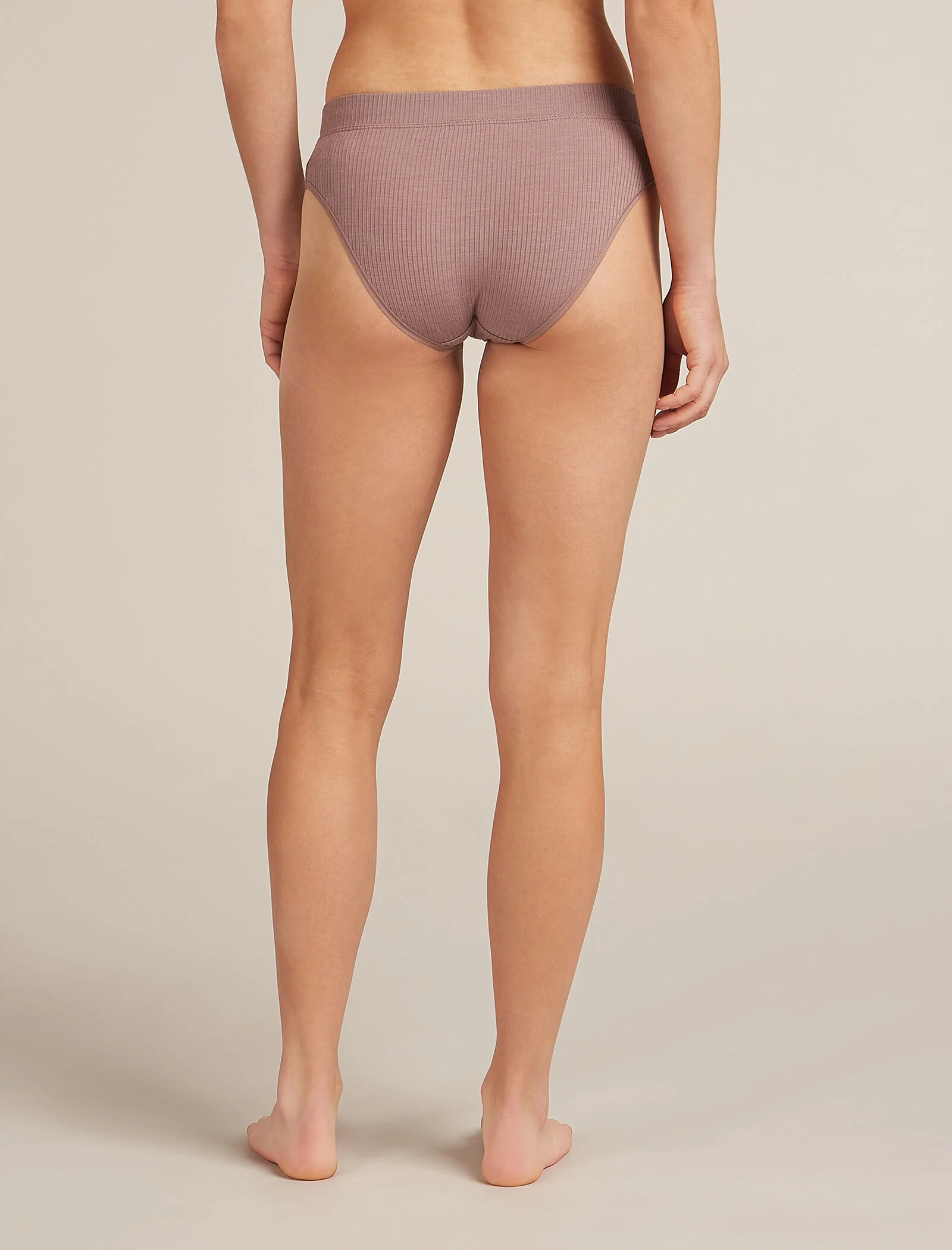 Women’s Merino Blend Rib Lotus Hipster - Image 2