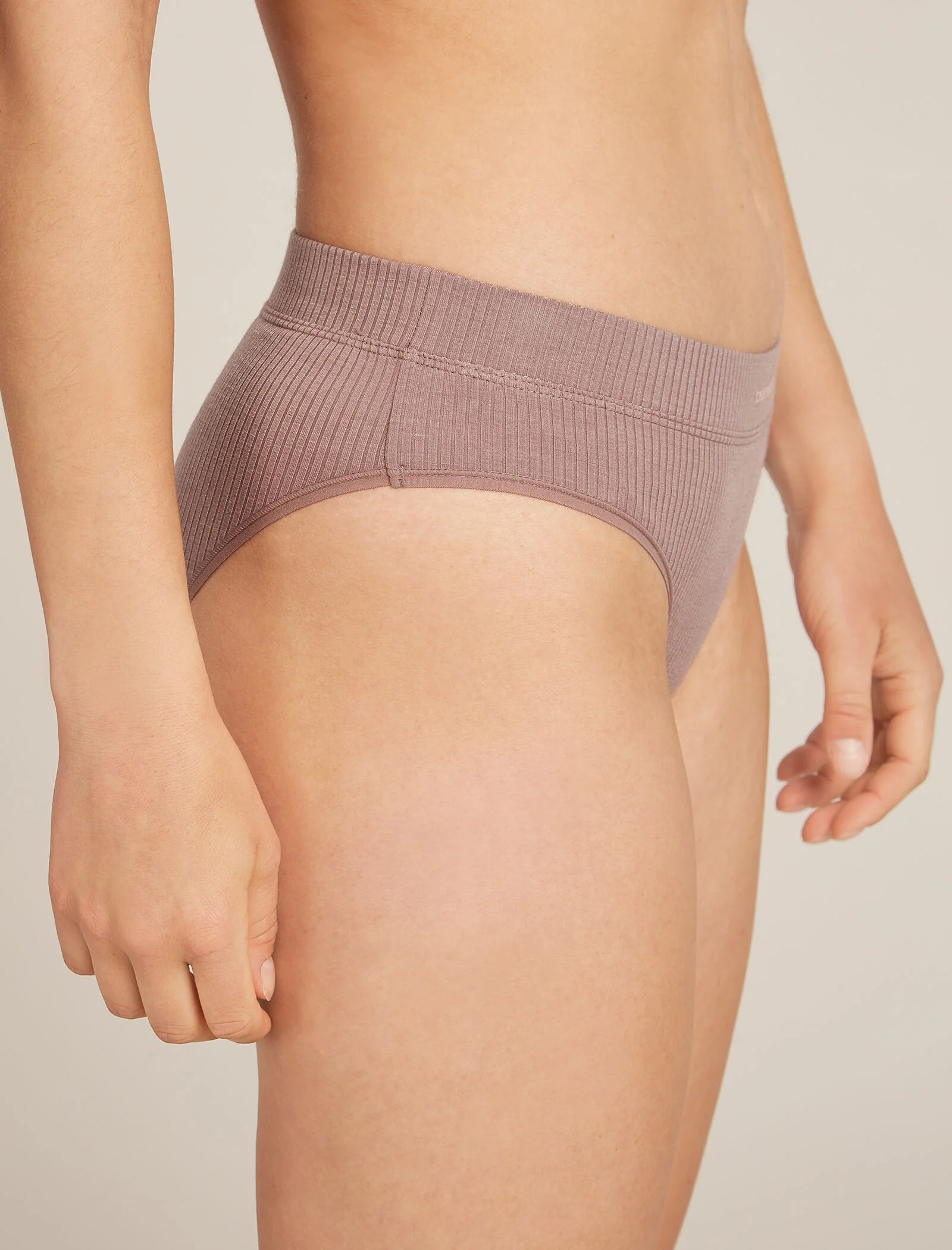 Women’s Merino Blend Rib Lotus Hipster - Image 4