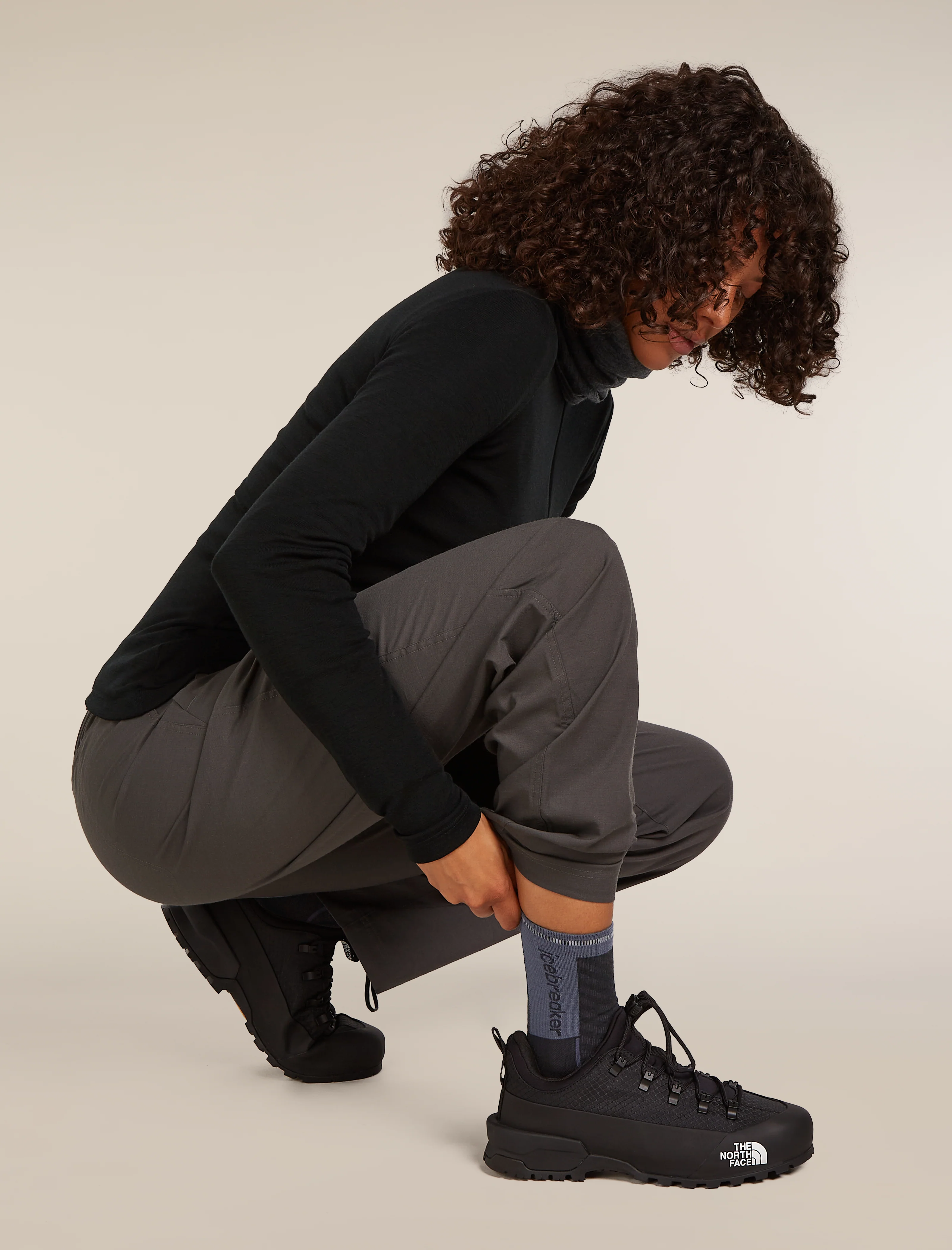 Women’s Merino Blend Run+ Ultralight Crew Socks - Image 3